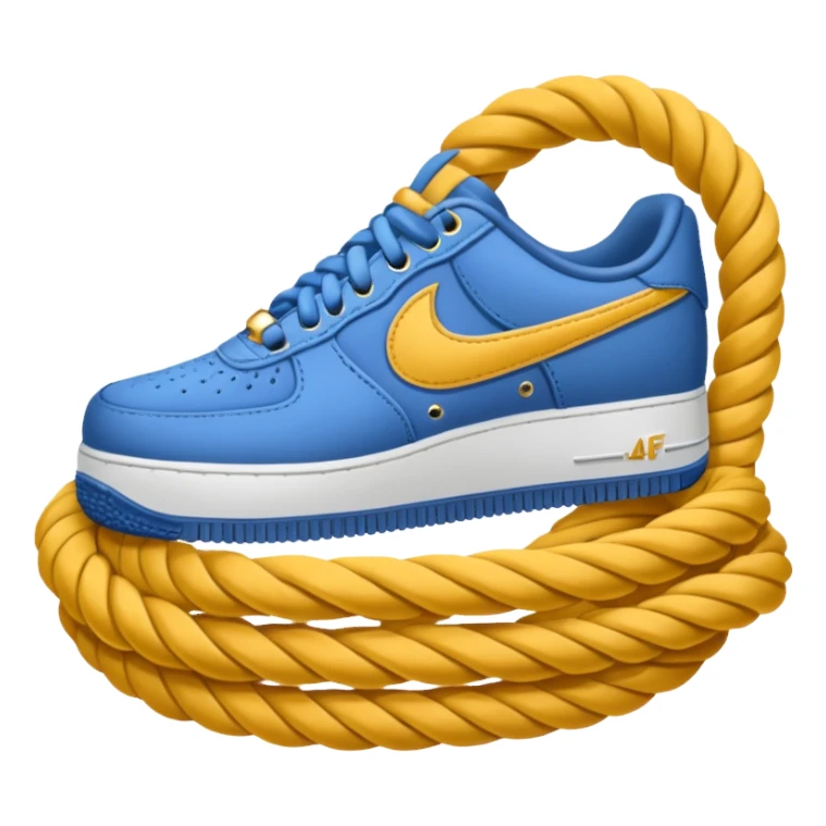 Rope lace af1 sticker