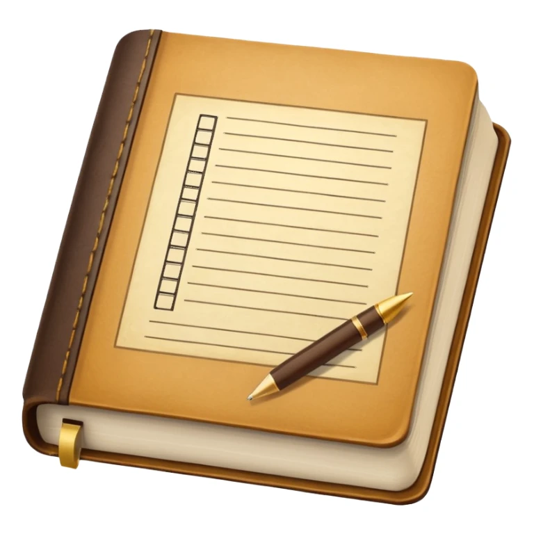 an exam answer sheet and a book next to it sticker