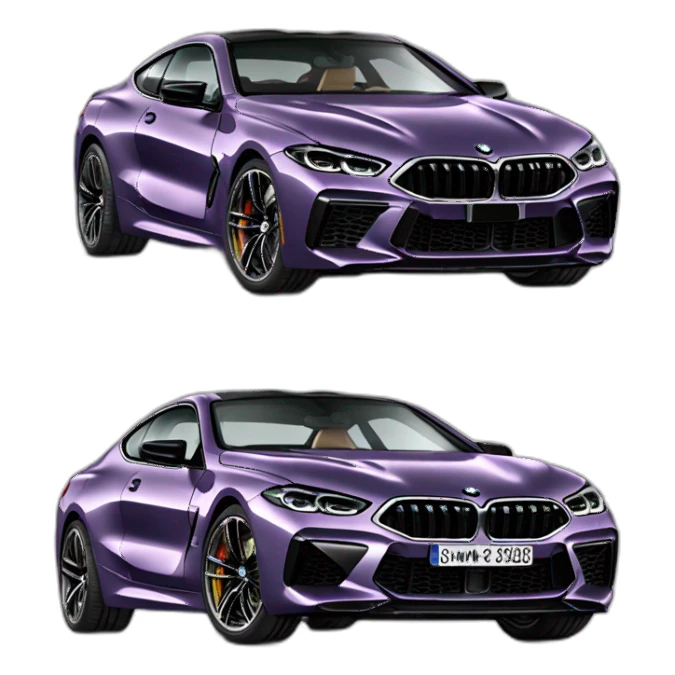a bmw m8 sticker