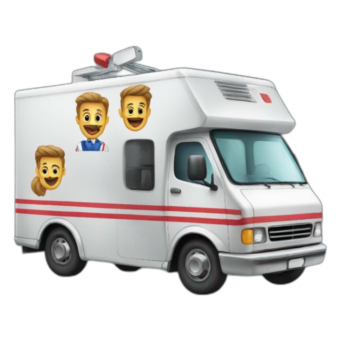 barber truck sticker