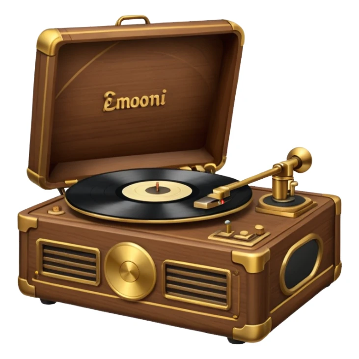 record playergramaphone sticker