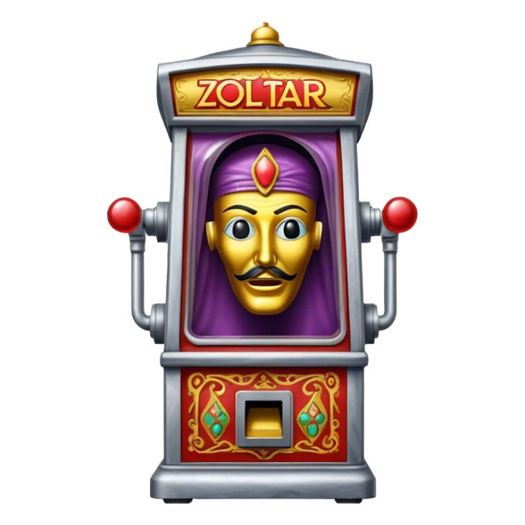 Realistic Zoltar Machine sticker