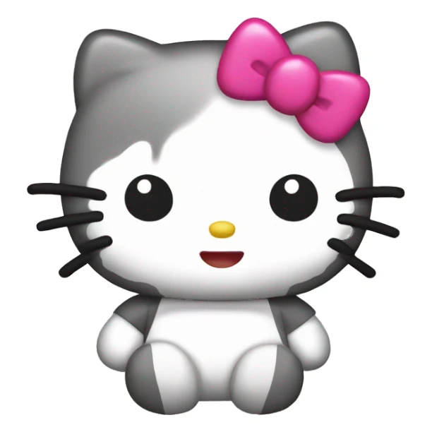 gyuru style hello kitty sticker