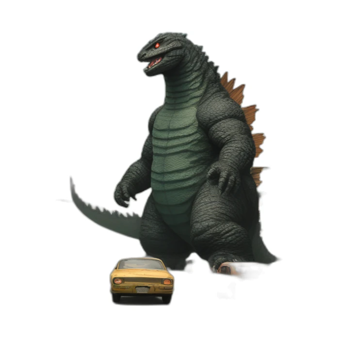 Godzilla 1964 and mothra sticker