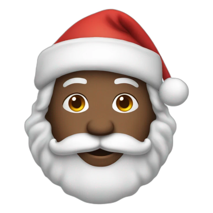 Afro-Cuban-Santa-Klaus sticker