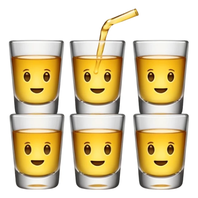 shot glasses sticker