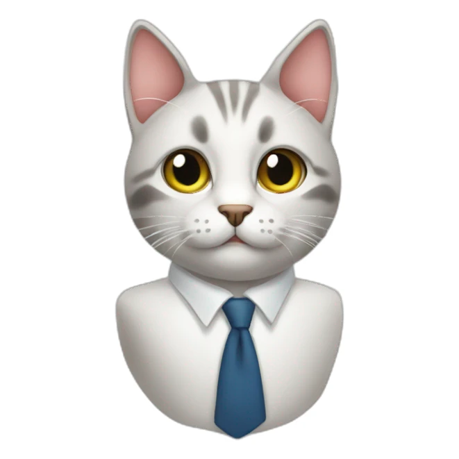 cat business sticker