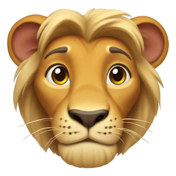 Simba from the lion king  sticker