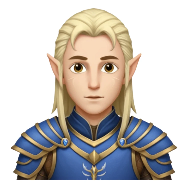 ESO male high elf sticker