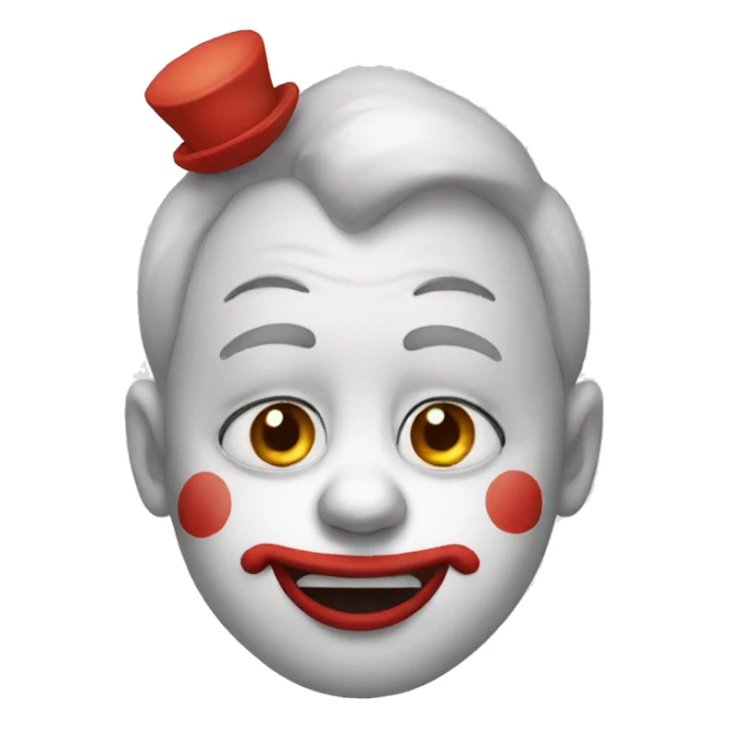 Clown crying  sticker