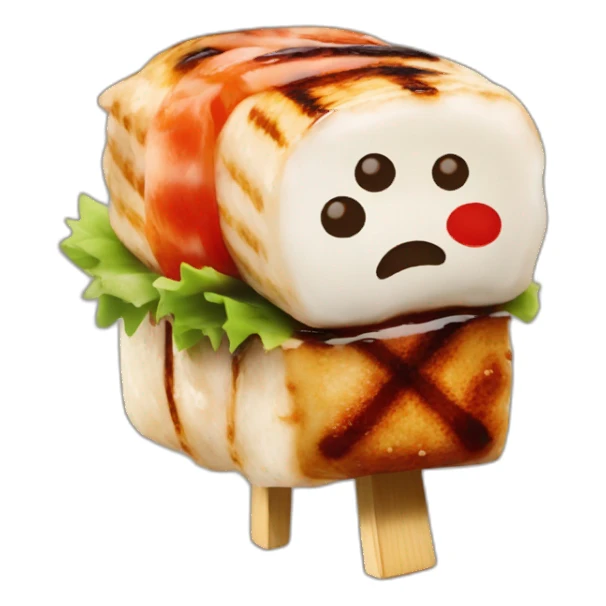 Brochette yakitori sticker