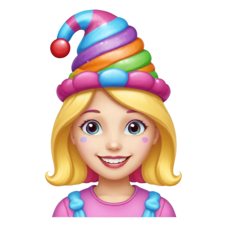 candy hatted girl from candyland sticker
