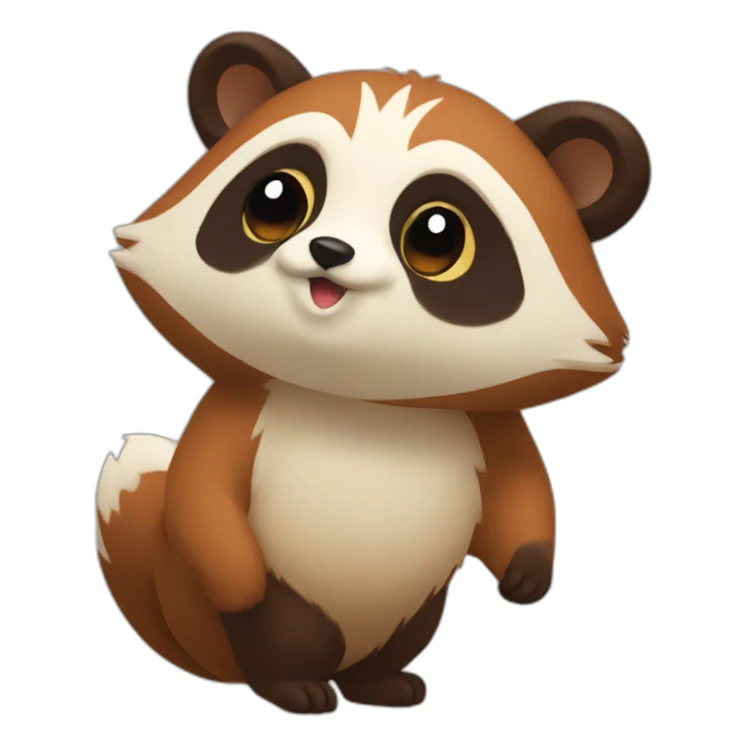 tanuki sticker