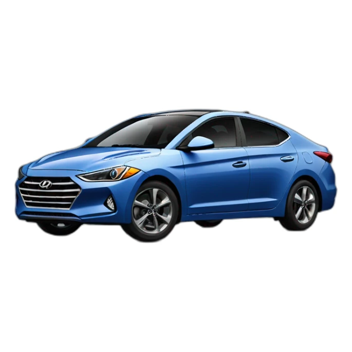 Hyundai Elantra sticker