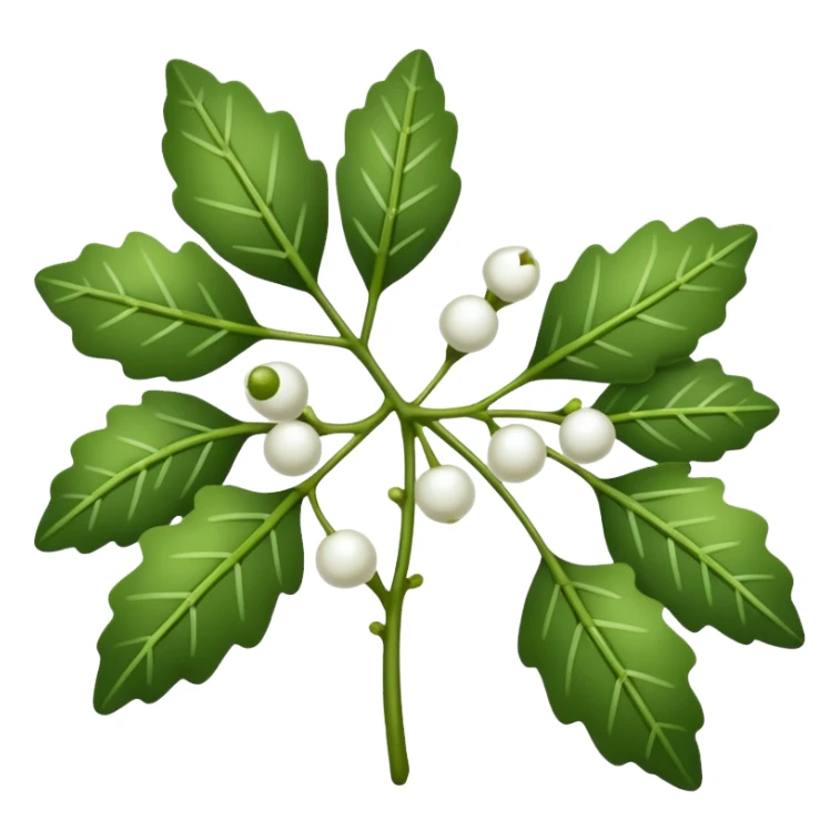 Mistletoe sticker