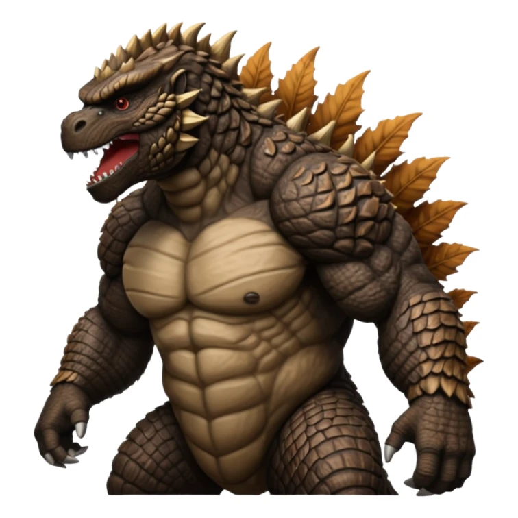 Godzilla king Kong hybrid sticker
