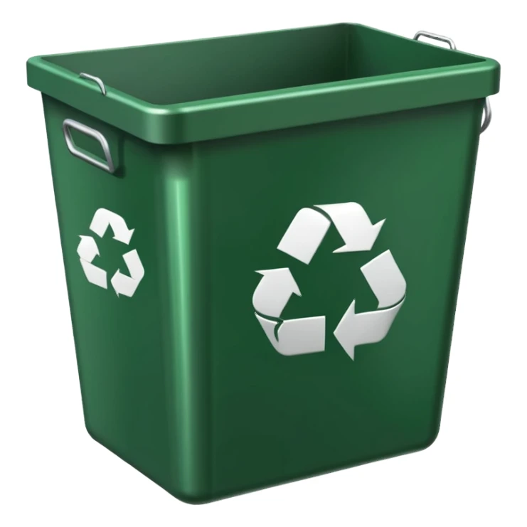 recycle bin sticker