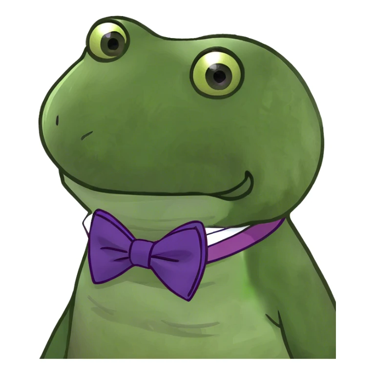 Purple gummy bear  sticker