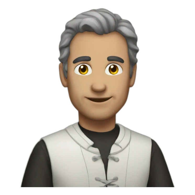 Marcon chauve sticker