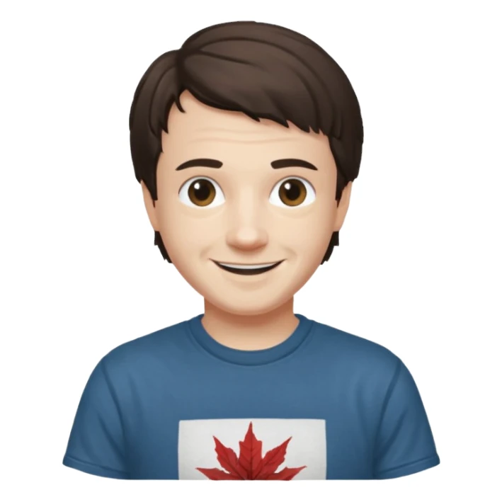 Delightful Derek from stranger things sticker