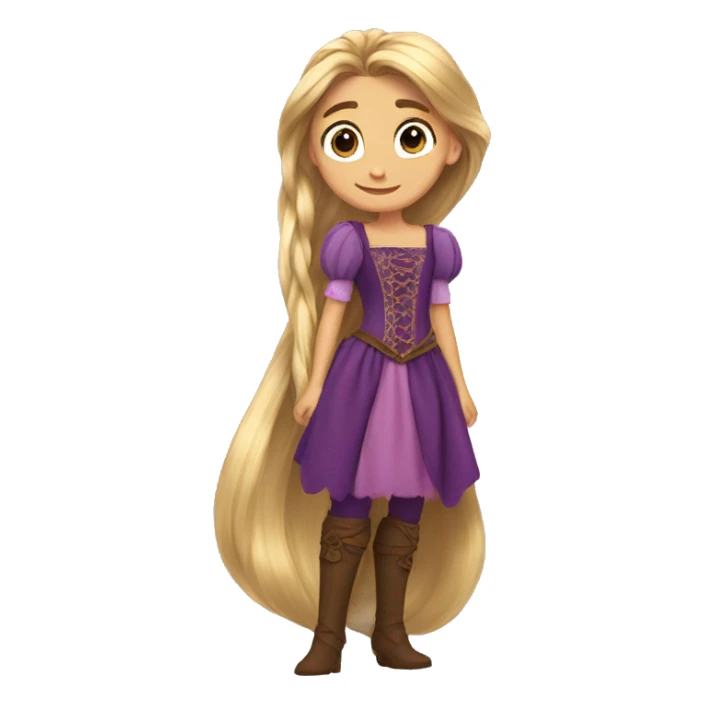 rapunzel a fynn sticker