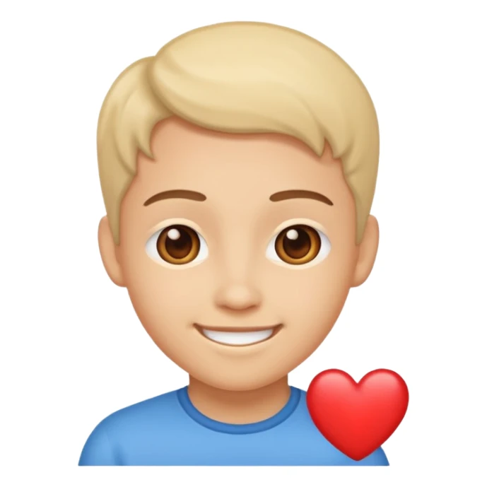 Smiling face with heart-eyes sticker