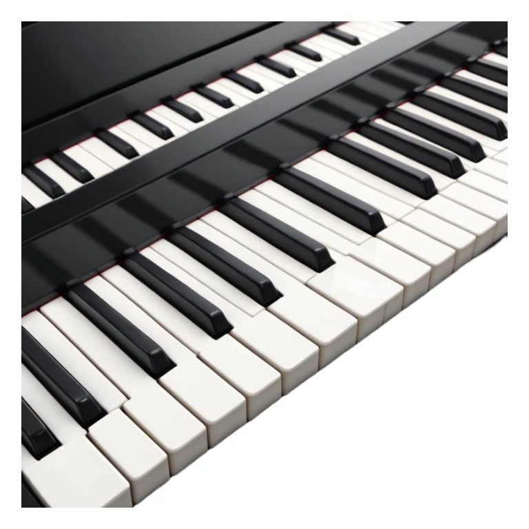 Teclado música básico sticker