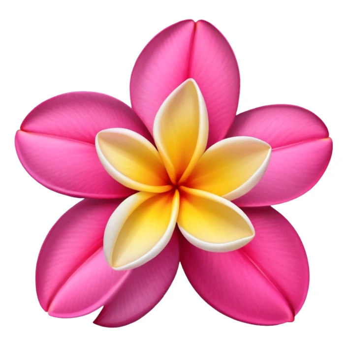 Plumeria sticker