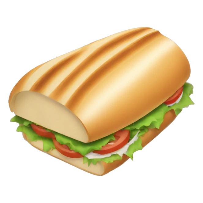 tuna sub sandwich  sticker