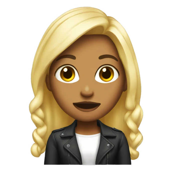 I am a blonde baddie sticker