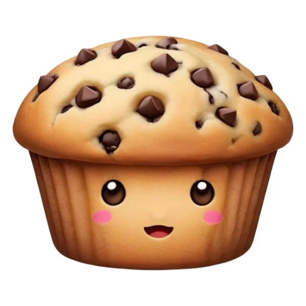 Two muffins hugging sticker
