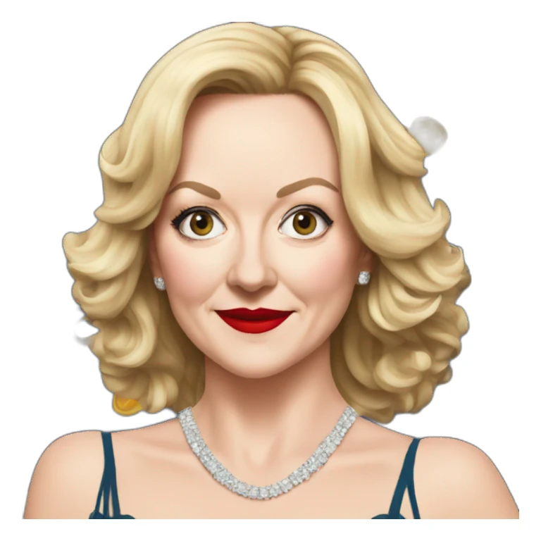 liz truss as a burlesque Dancer sticker