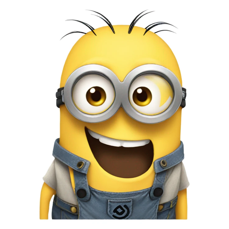 Happy minion sticker
