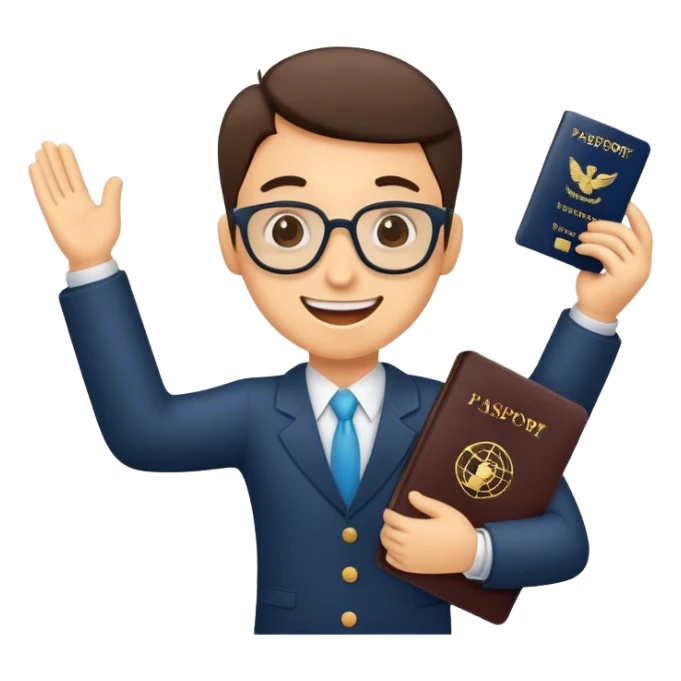 safe travels flying sticker