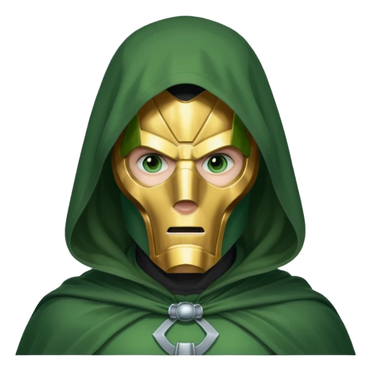 Doctor Doom with most villainious sticker