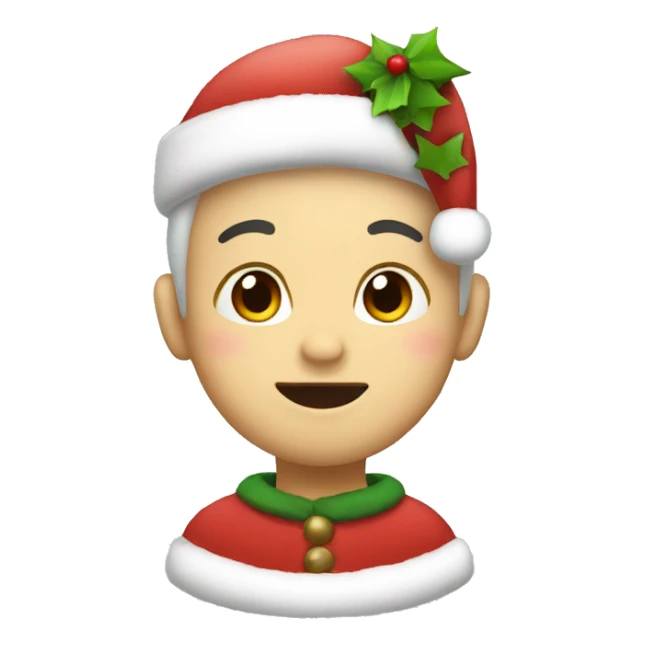 Christmas kawaii sticker