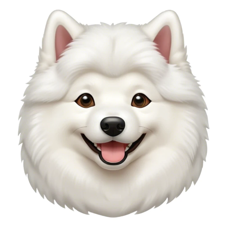 happy Samoyed sticker