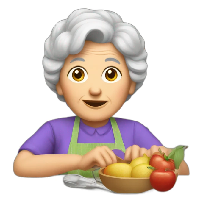 Granny's kitchen sticker