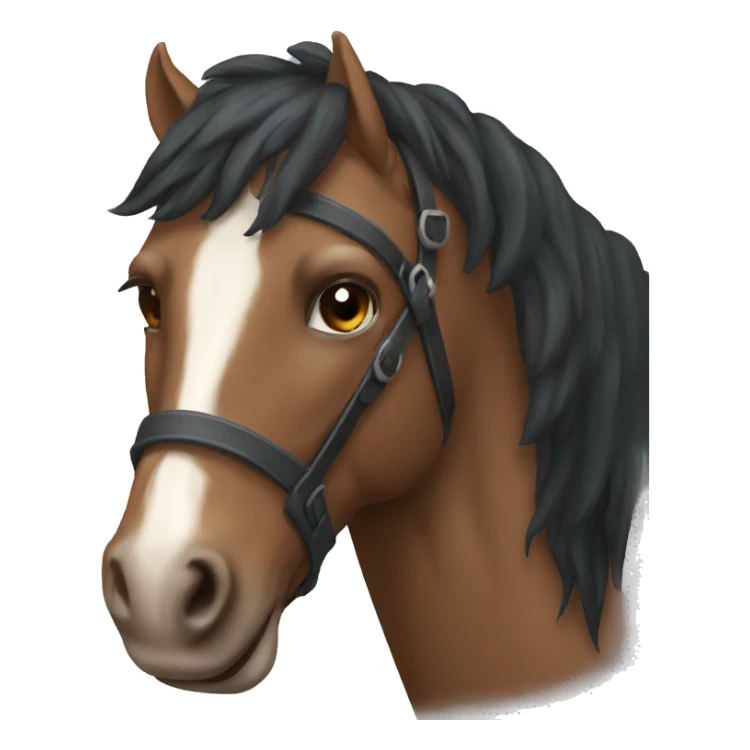 cabeza de caballo sticker