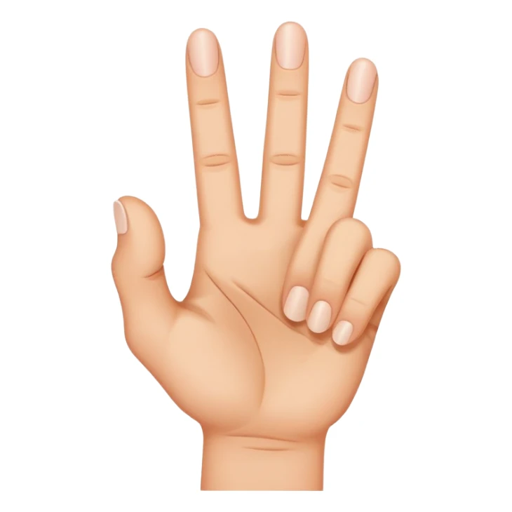 Middle finger with a phrase  sticker