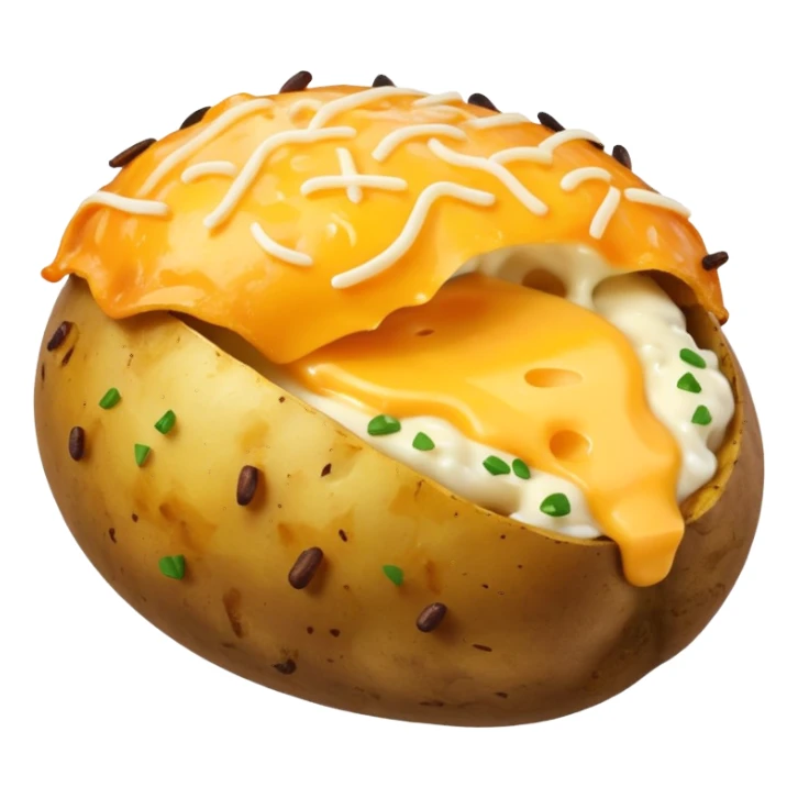 batata recheada sticker