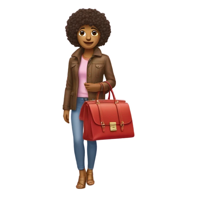 Pommeranean with a Birkin bag  sticker