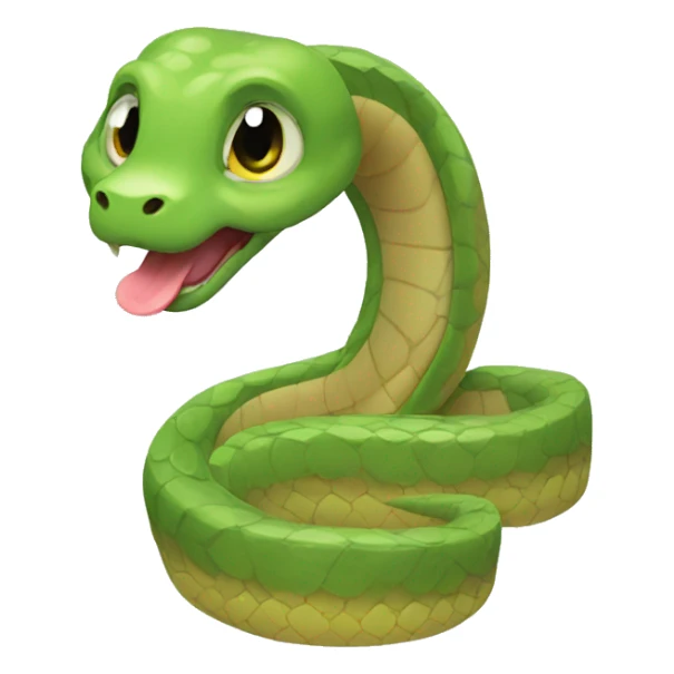 cute snake sticker