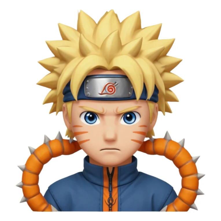 Naruto kurama 3 tails sticker