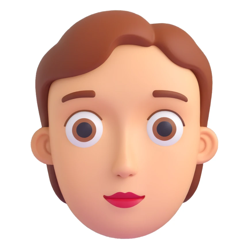 face wihtout eyes  sticker