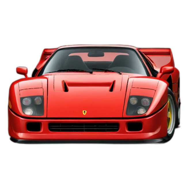 Ferrari f40 sticker