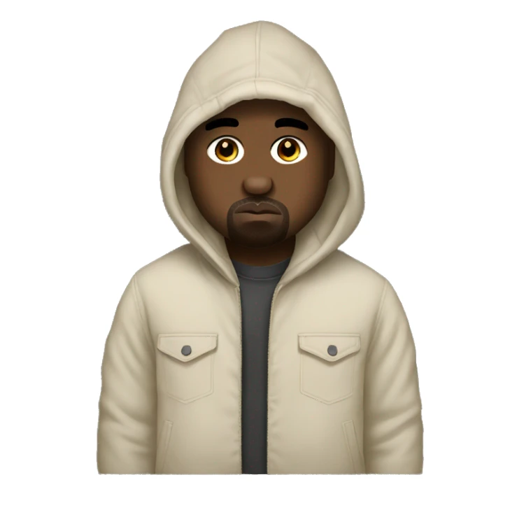 Dropoutbear kanye west sticker