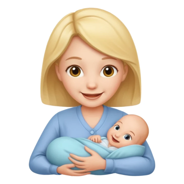 Very smart newborn mother sticker