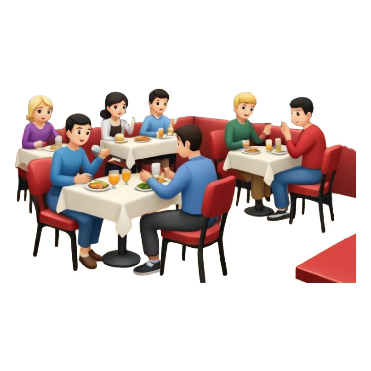 el restaurante sticker