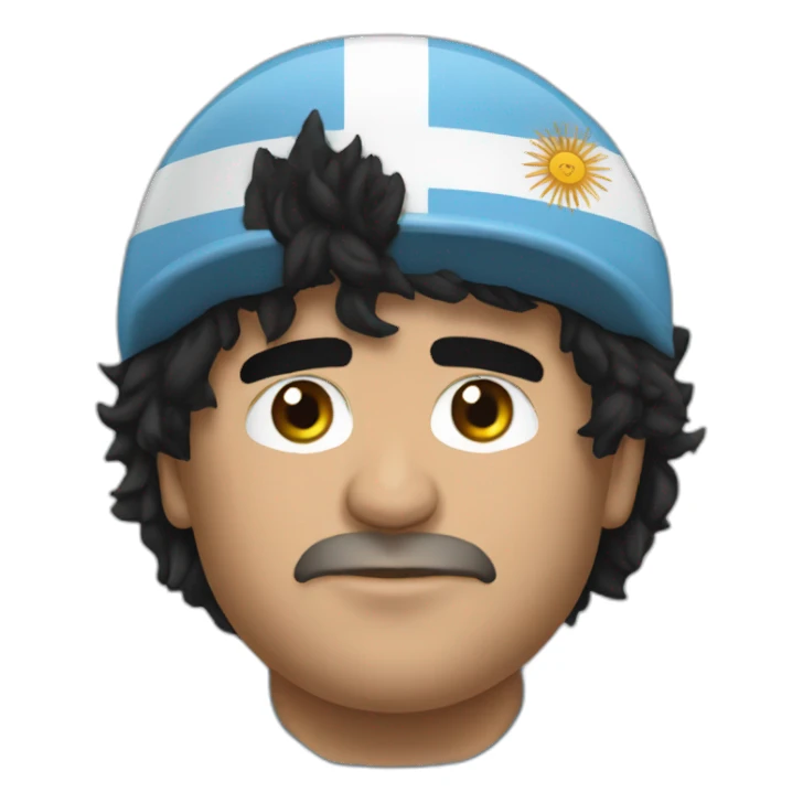 Argentina Maradona sticker